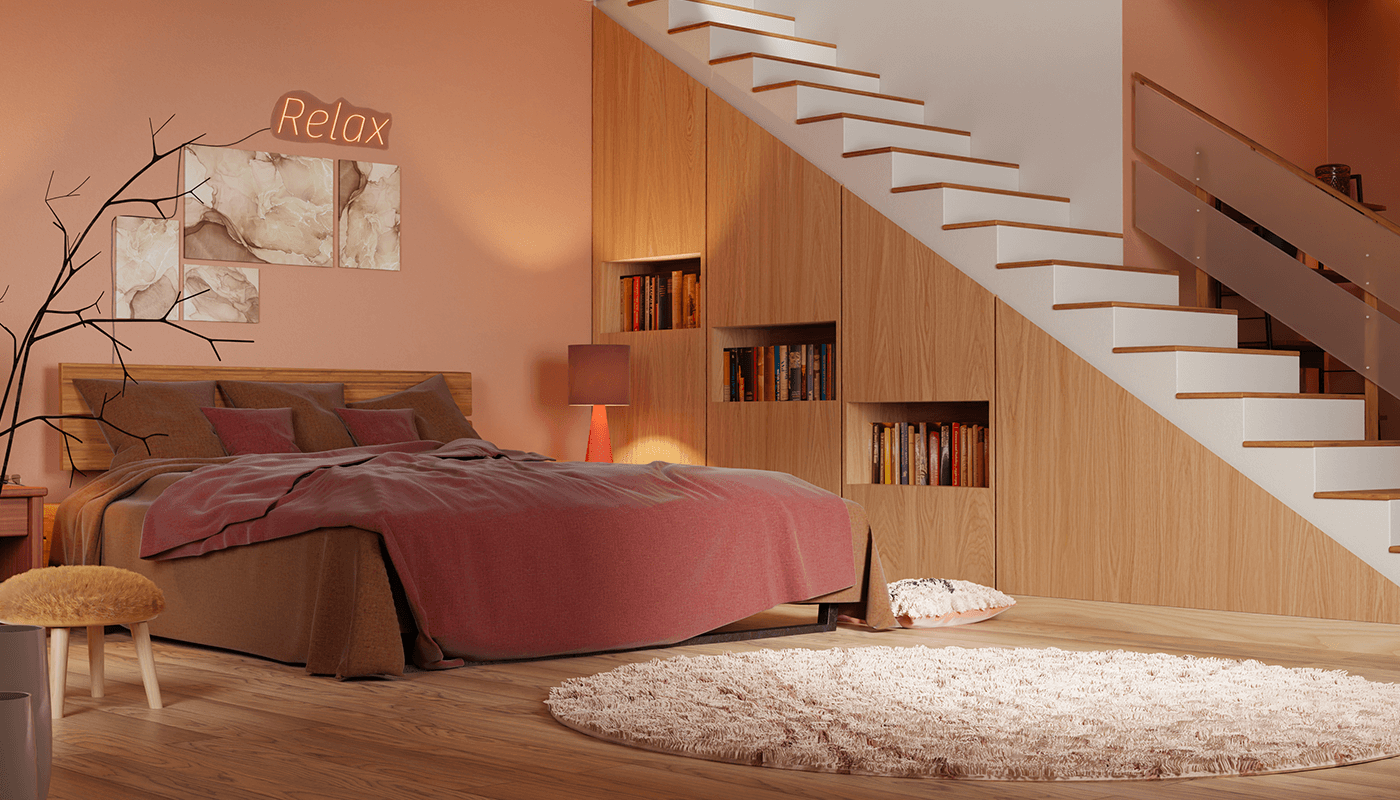 Conception 3D architecture d'intérieur